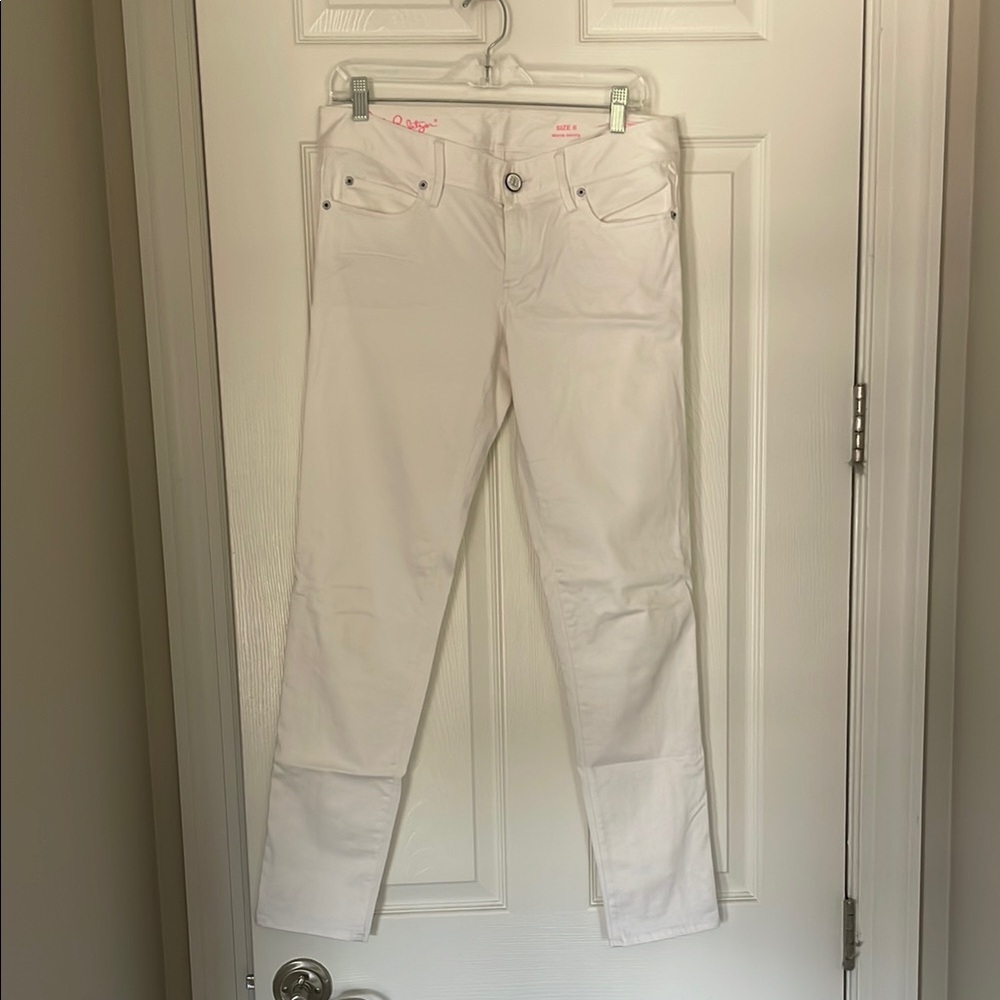 Lilly Pulitzer Crisp White Jeans
